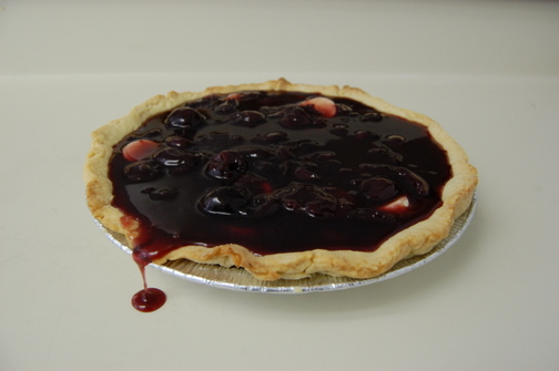 Cherry Banana Pie